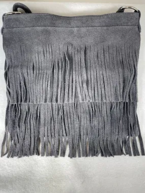 * Fringe Bag- Grey