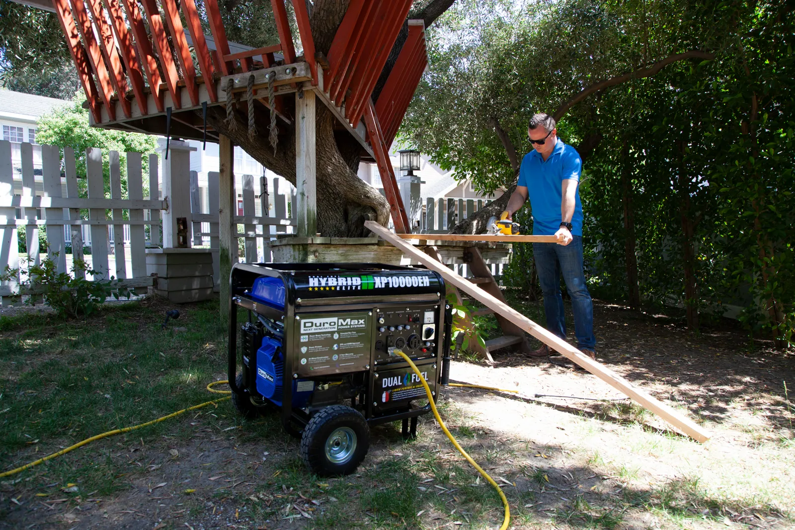 10,000 Watt Dual Fuel Portable Generator