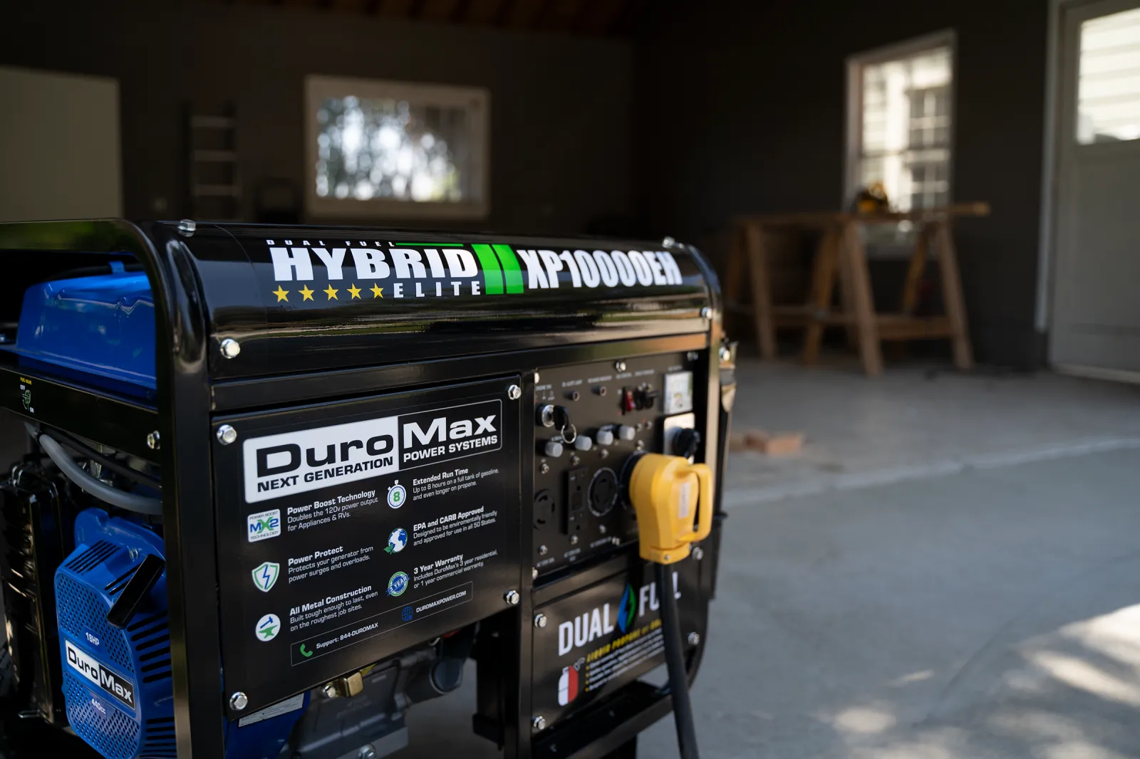 10,000 Watt Dual Fuel Portable Generator