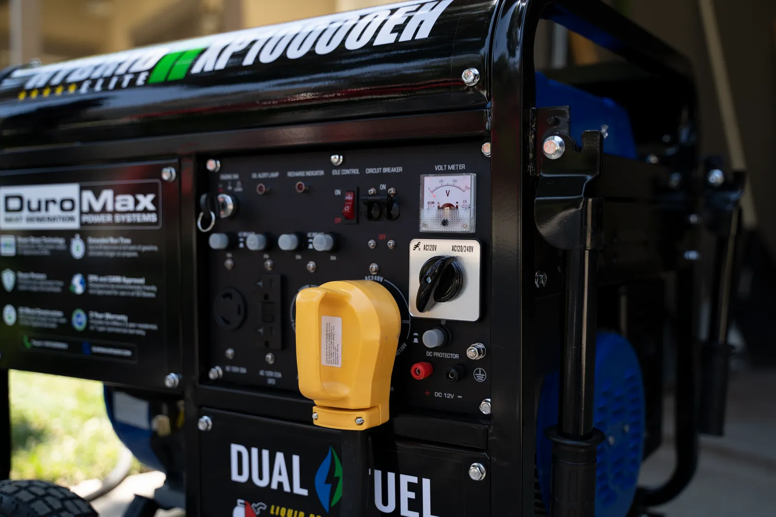 10,000 Watt Dual Fuel Portable Generator