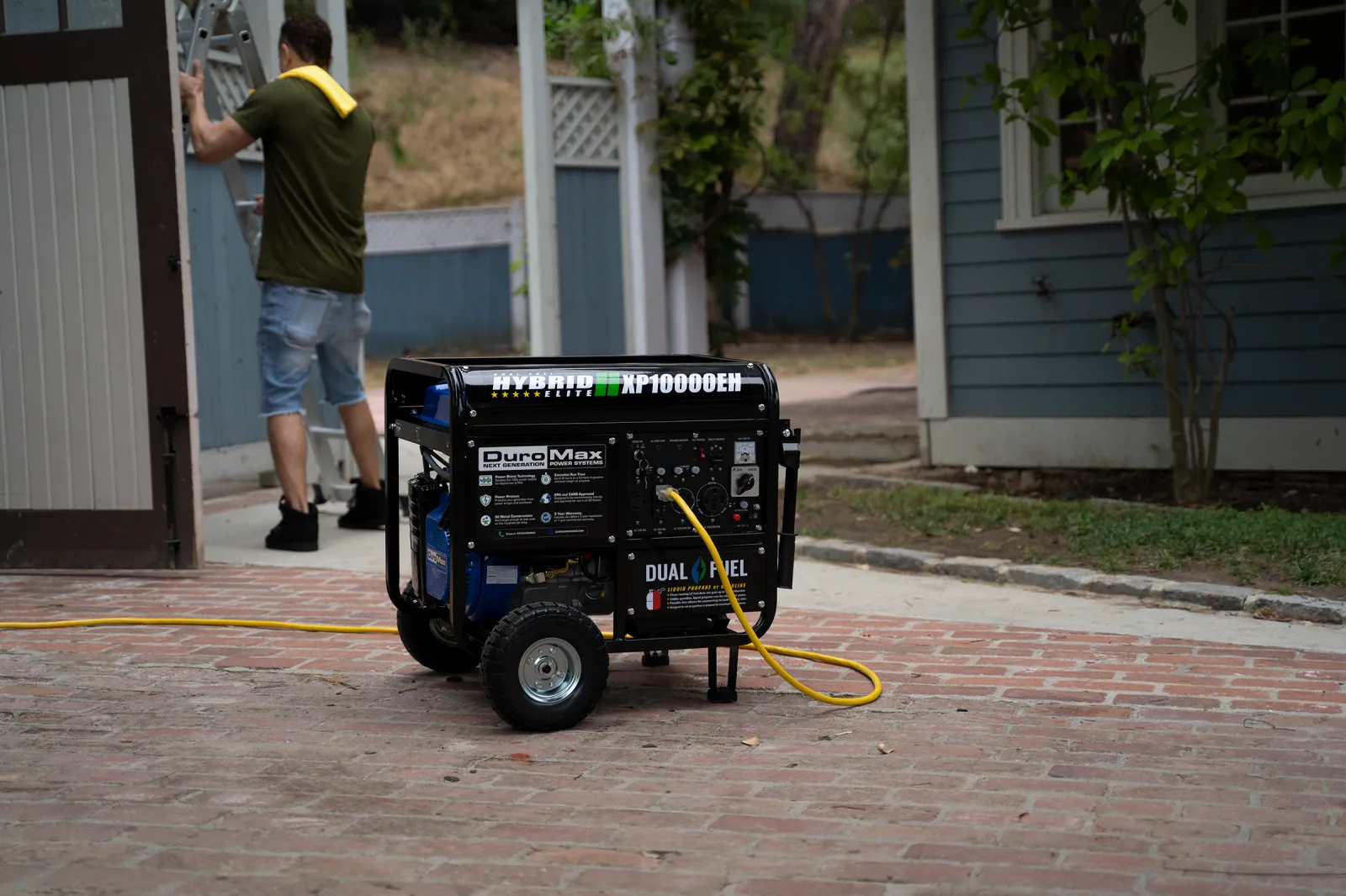 10,000 Watt Dual Fuel Portable Generator