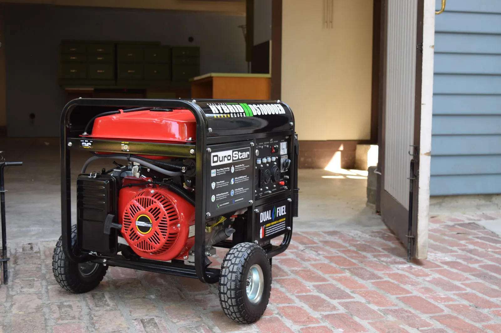 10,000 Watt Dual Fuel Portable Generator