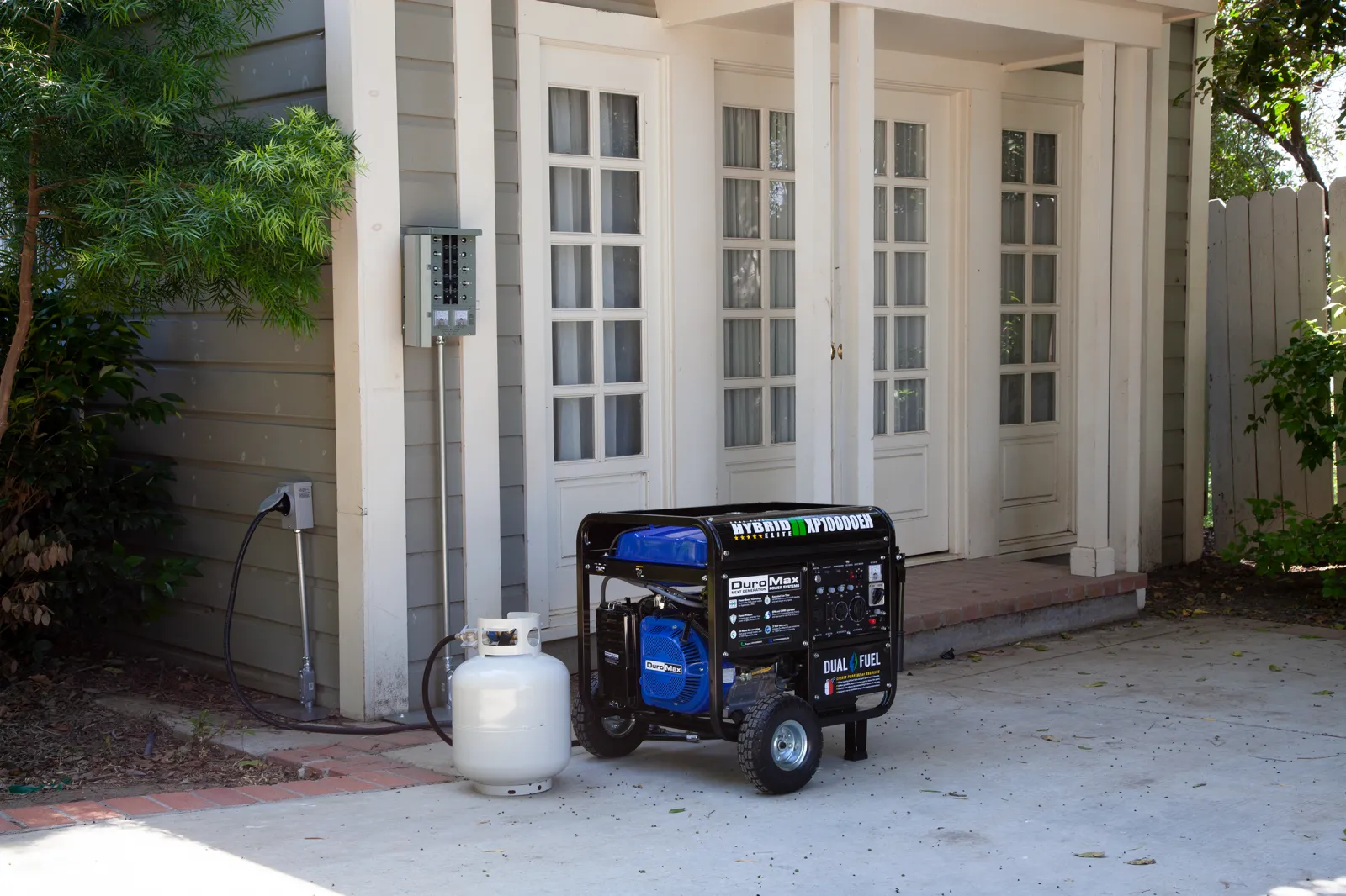 10,000 Watt Dual Fuel Portable Generator