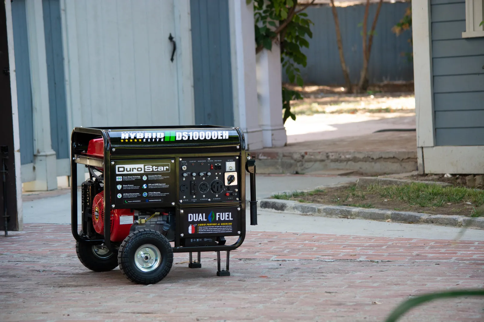 10,000 Watt Dual Fuel Portable Generator