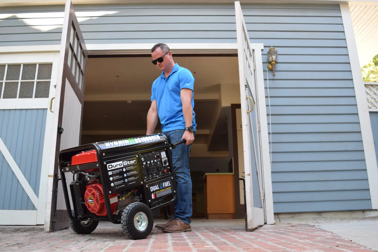 10,000 Watt Dual Fuel Portable Generator