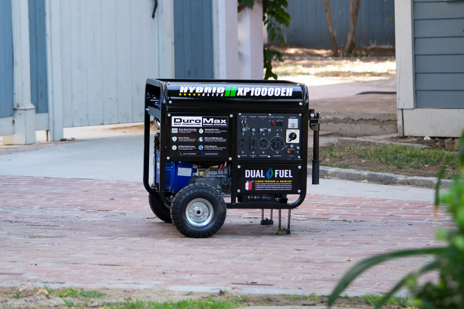 10,000 Watt Dual Fuel Portable Generator