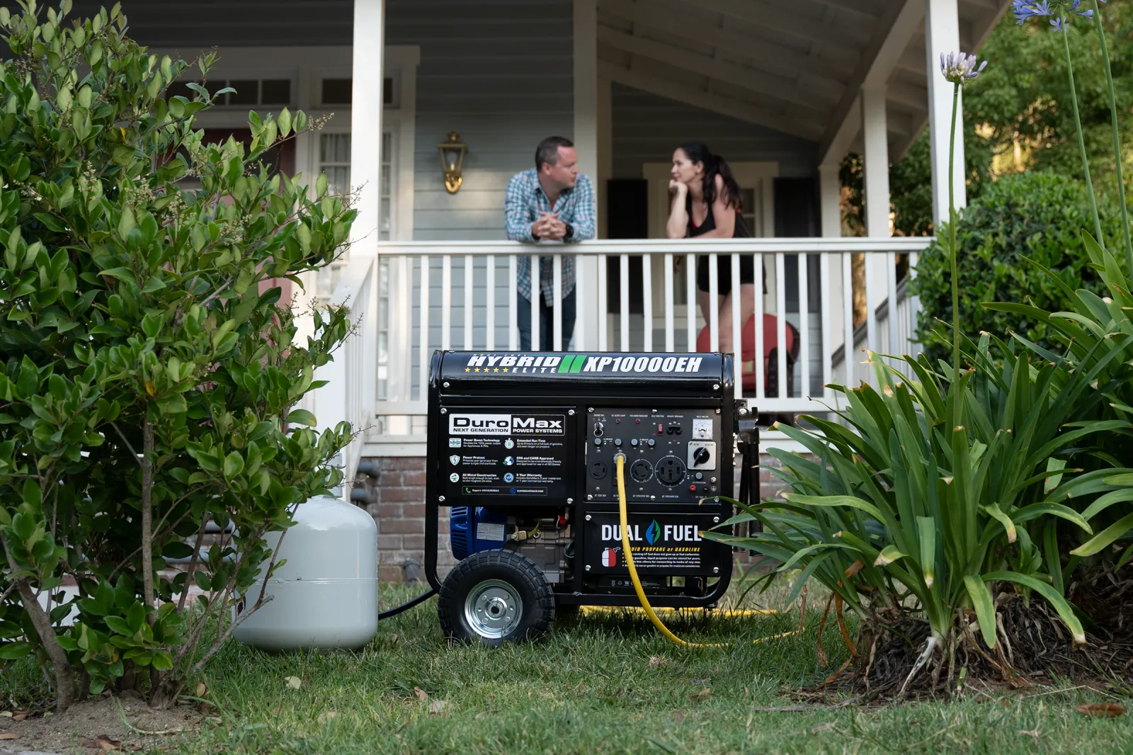 10,000 Watt Dual Fuel Portable Generator