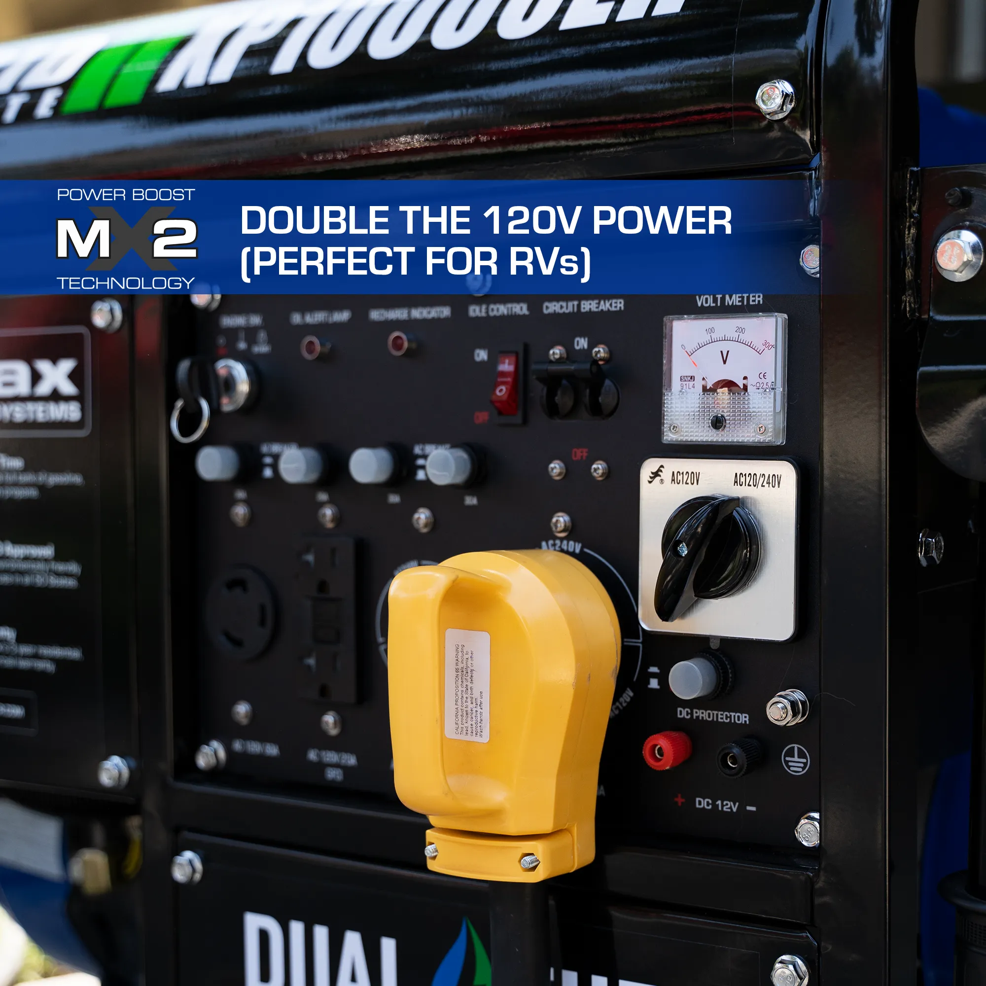 10,000 Watt Dual Fuel Portable Generator