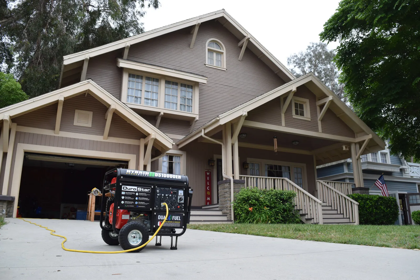 10,000 Watt Dual Fuel Portable Generator