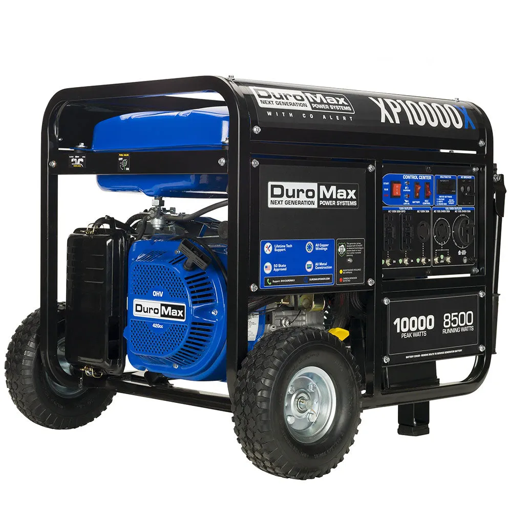 10,000 Watt Gasoline Portable Generator w/ CO Alert