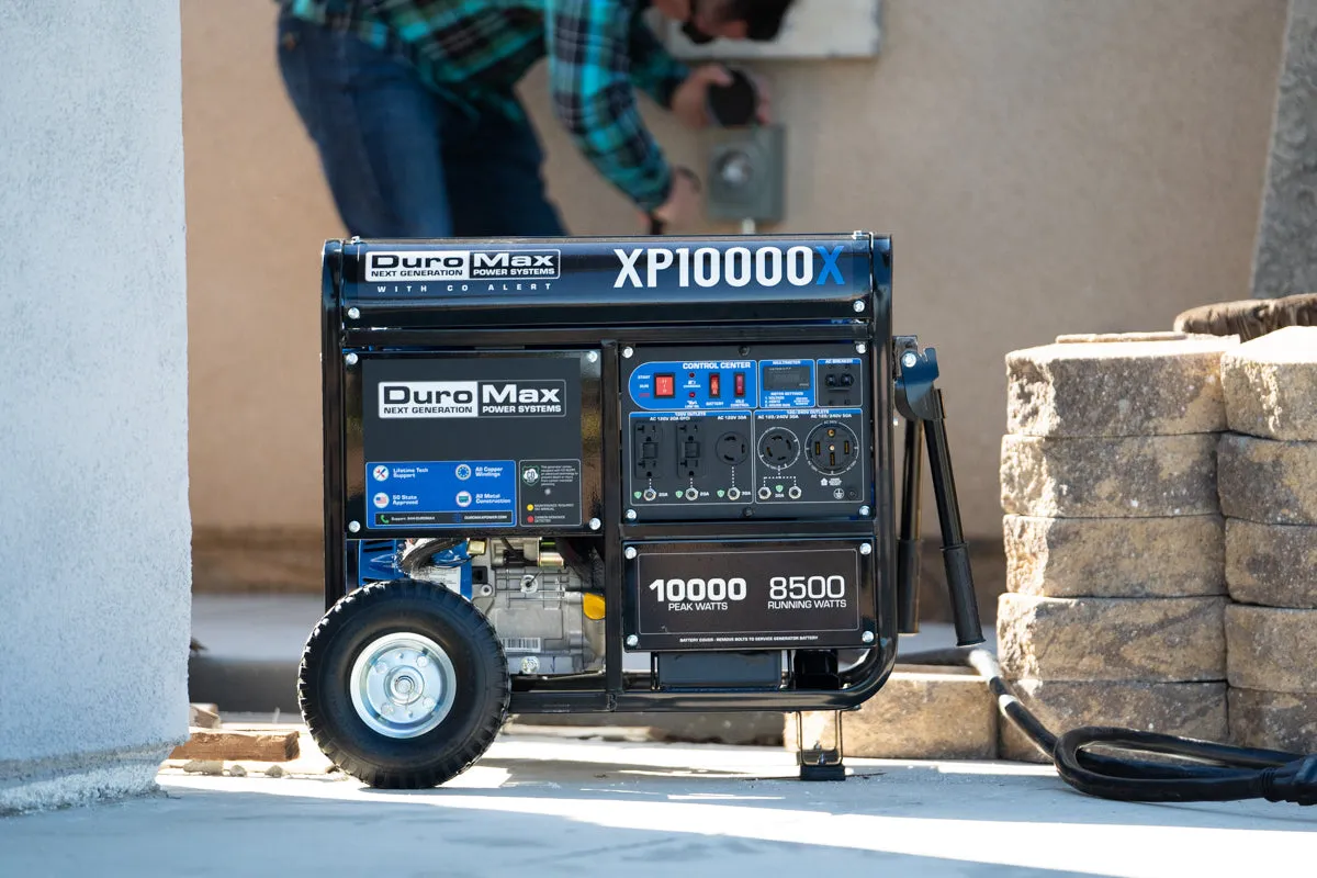 10,000 Watt Gasoline Portable Generator w/ CO Alert