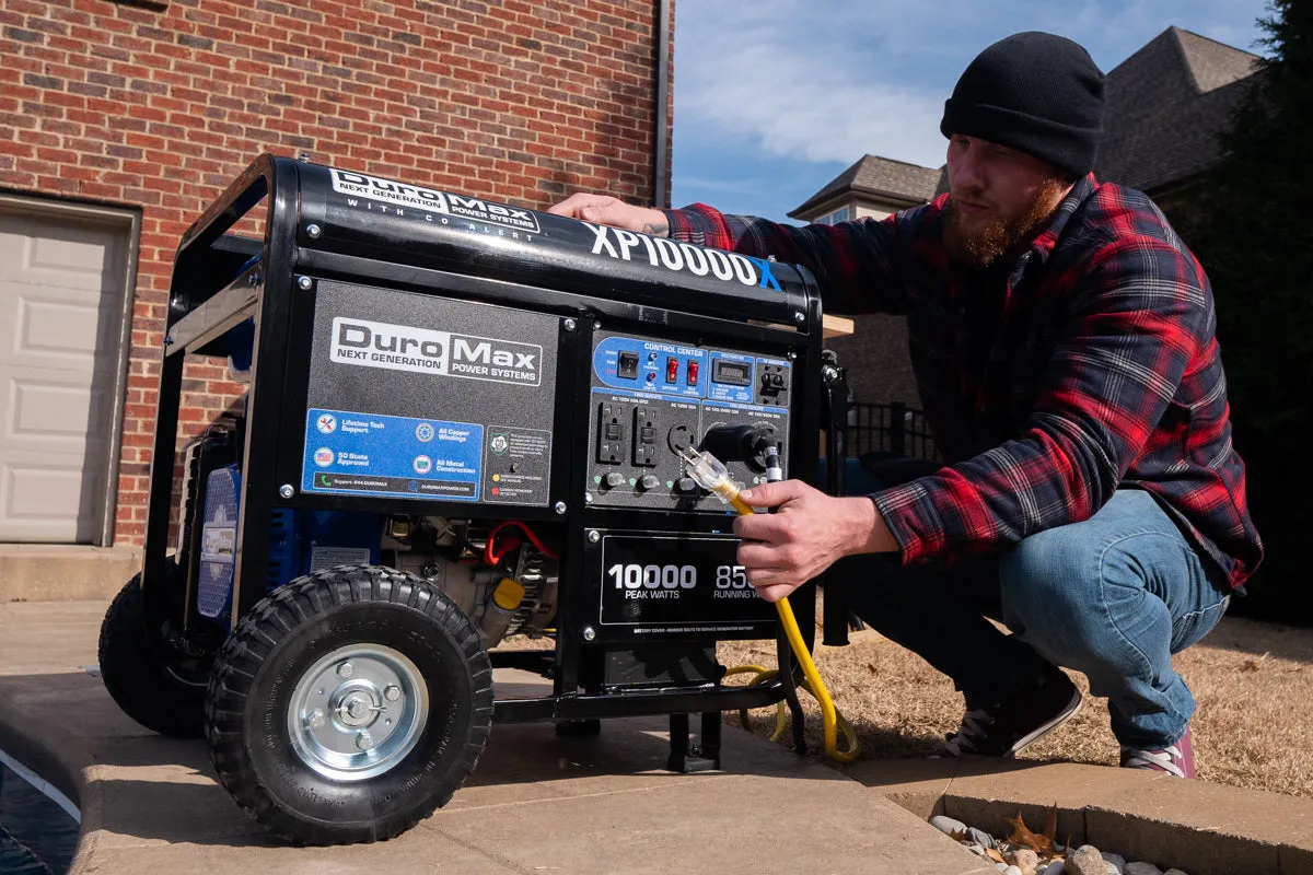 10,000 Watt Gasoline Portable Generator w/ CO Alert