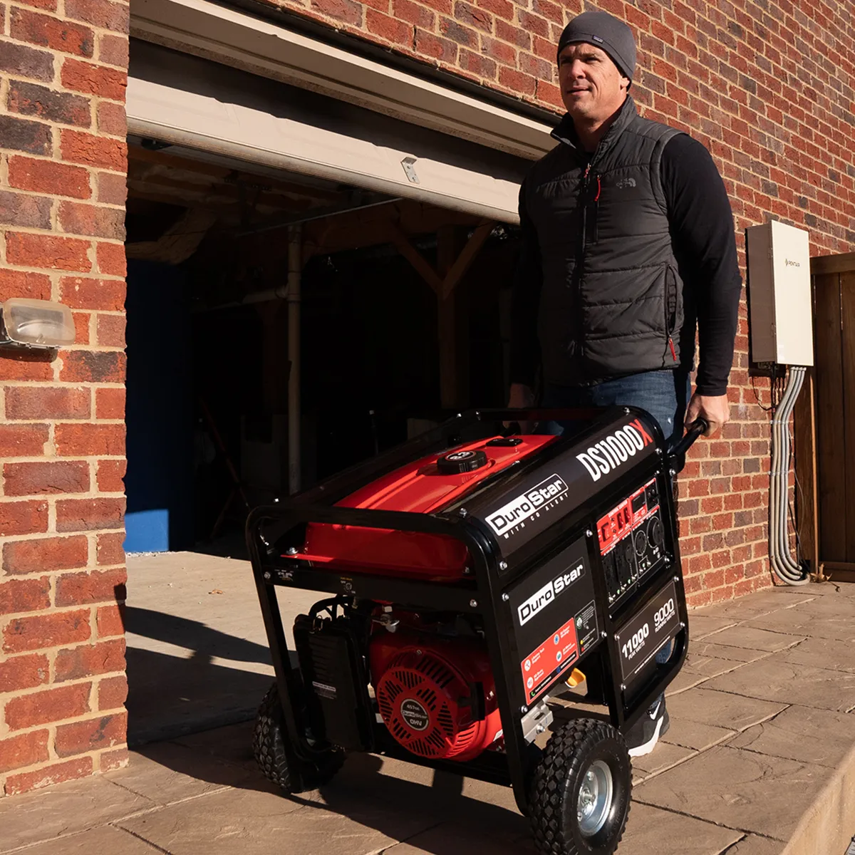 11,000 Watt Gasoline Portable Generator w/ CO Alert