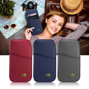 12 Pocket Travel Passport Wallet