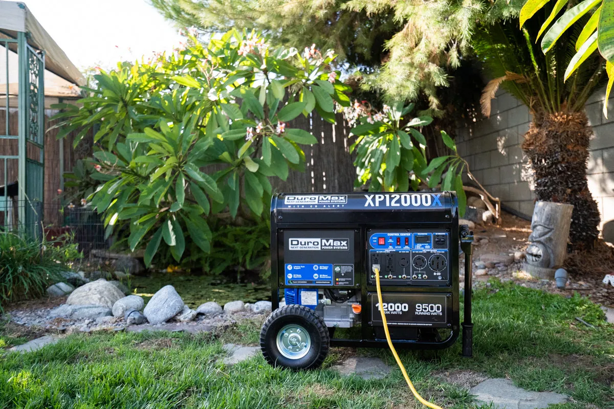 12,000 Watt Gasoline Portable Generator w/ CO Alert