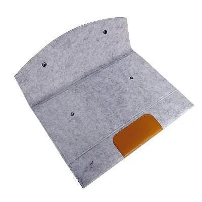 13'' Felt and PU Leather Ipad Tablet Sleeve