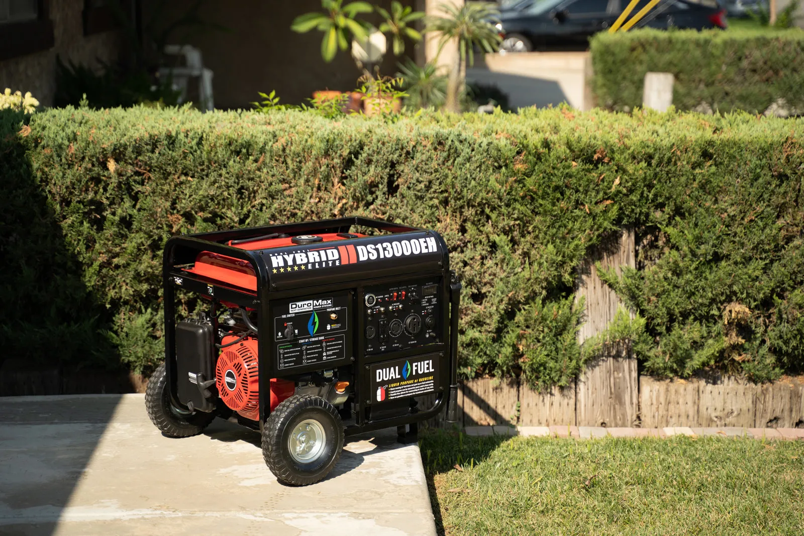 13,000 Watt Dual Fuel Portable Generator