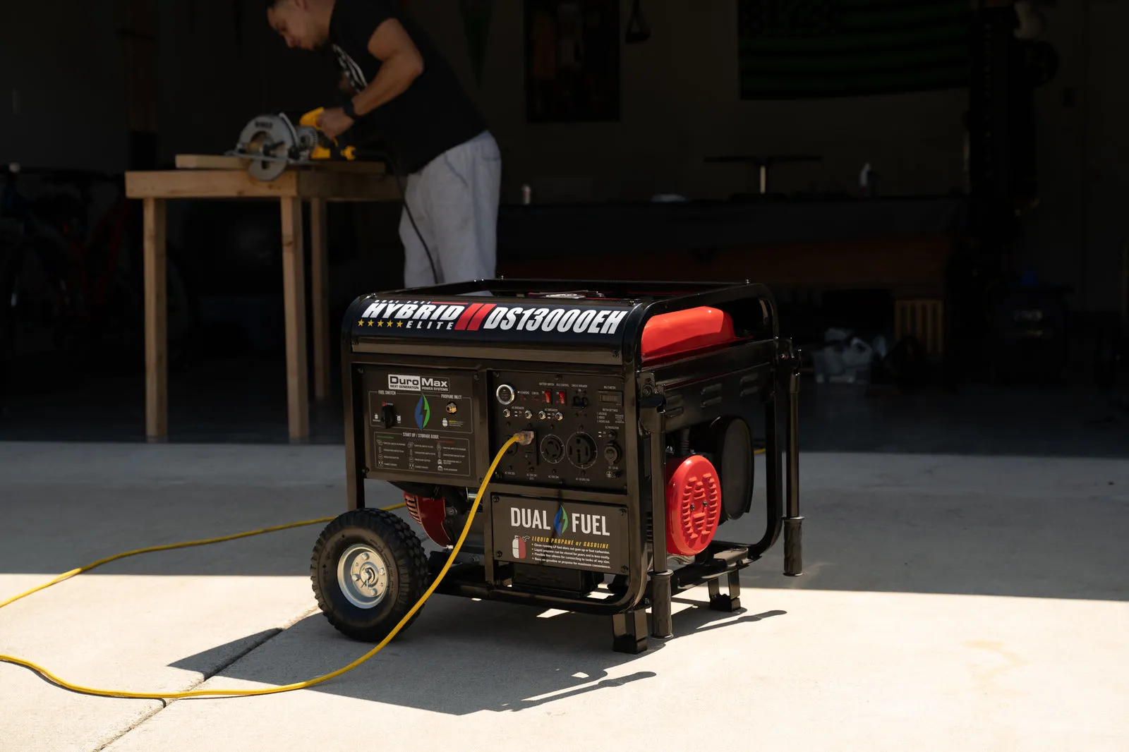 13,000 Watt Dual Fuel Portable Generator