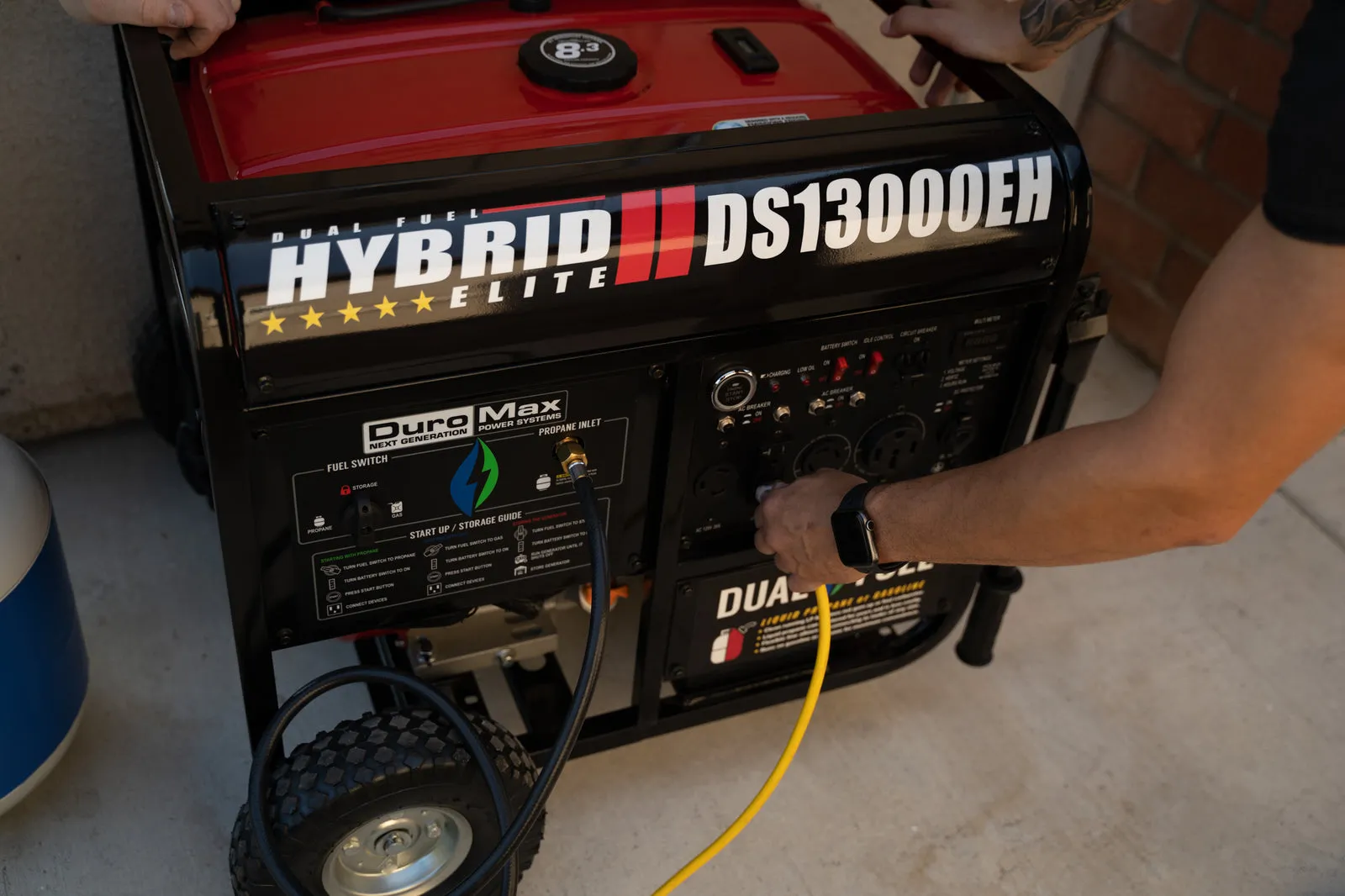 13,000 Watt Dual Fuel Portable Generator