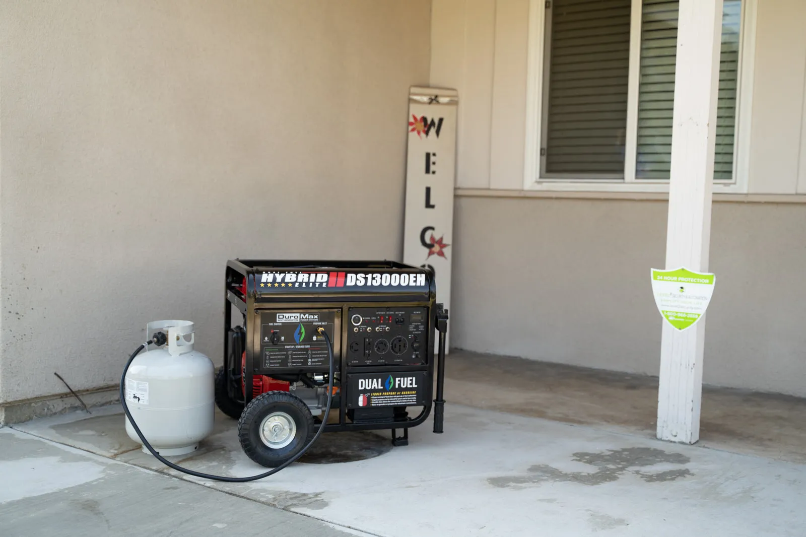 13,000 Watt Dual Fuel Portable Generator