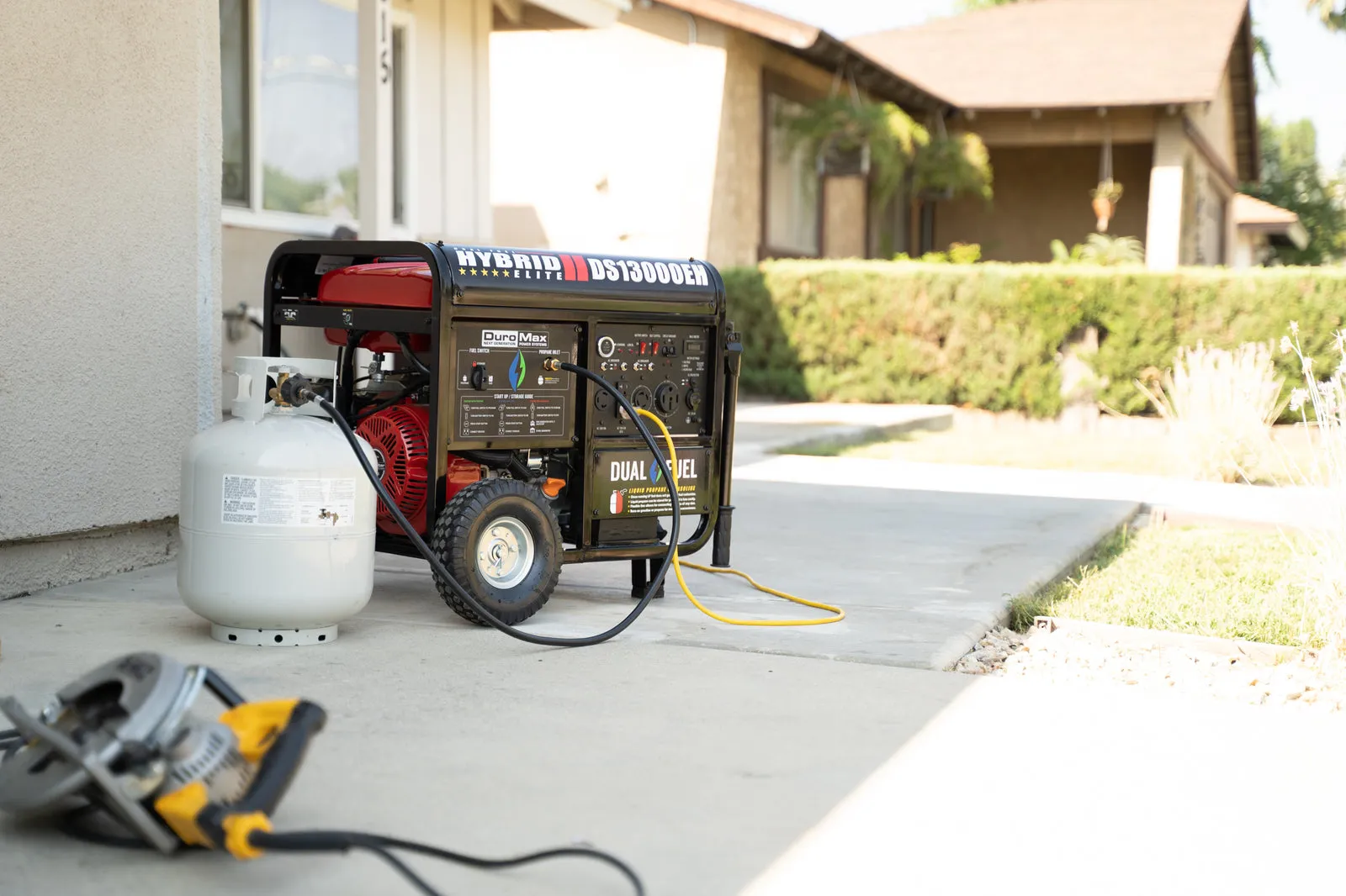 13,000 Watt Dual Fuel Portable Generator