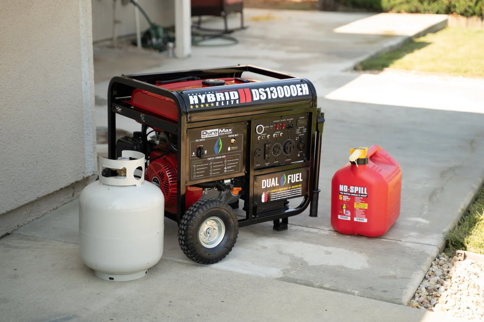 13,000 Watt Dual Fuel Portable Generator