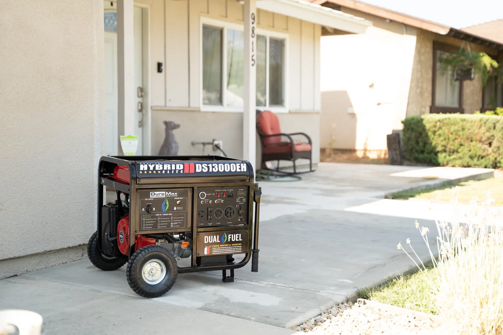 13,000 Watt Dual Fuel Portable Generator