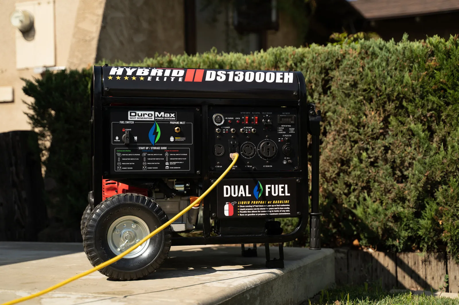 13,000 Watt Dual Fuel Portable Generator