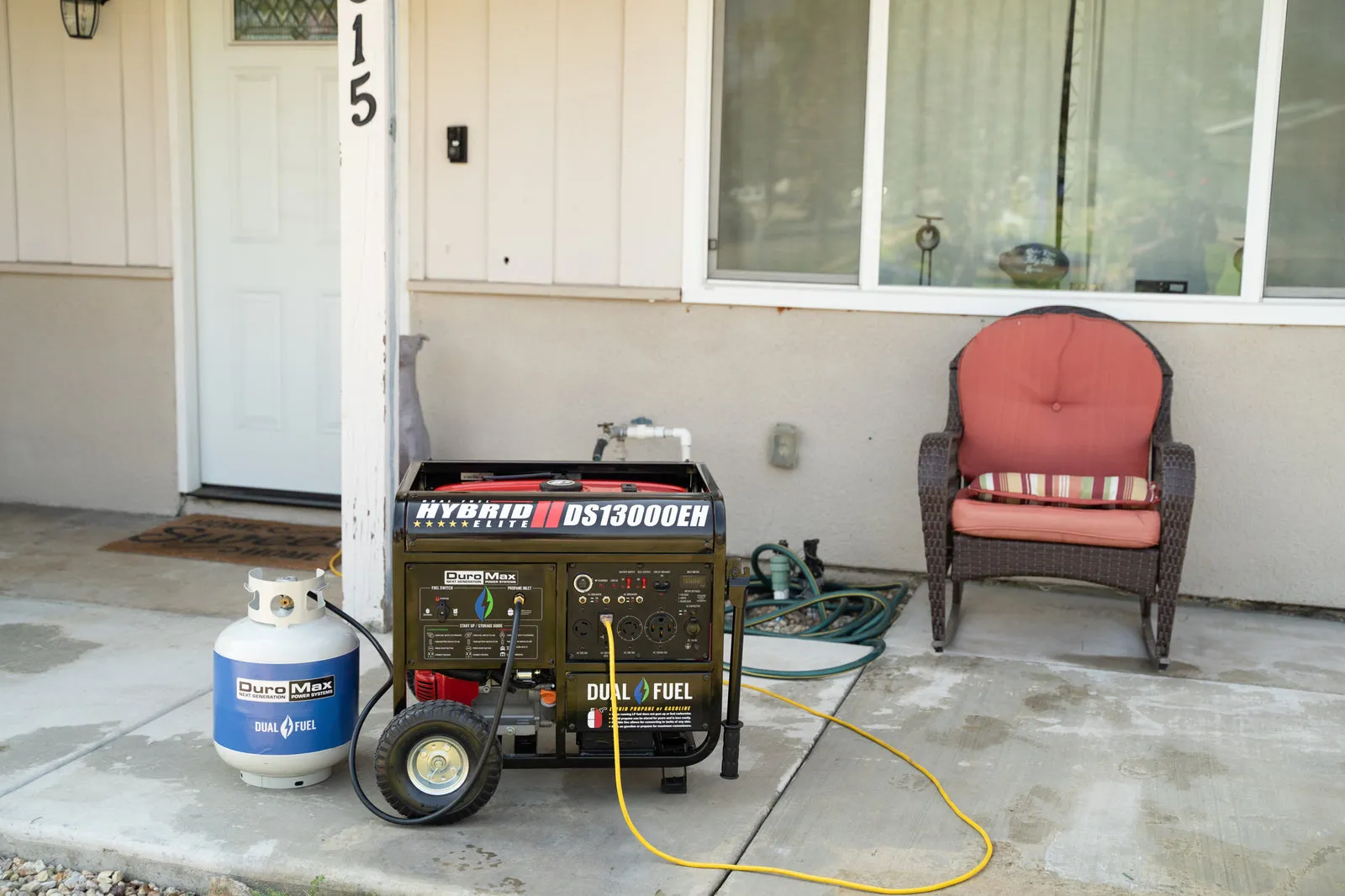 13,000 Watt Dual Fuel Portable Generator