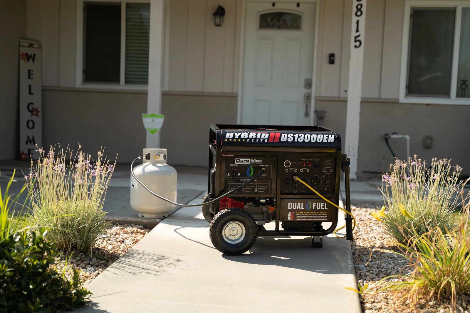 13,000 Watt Dual Fuel Portable Generator