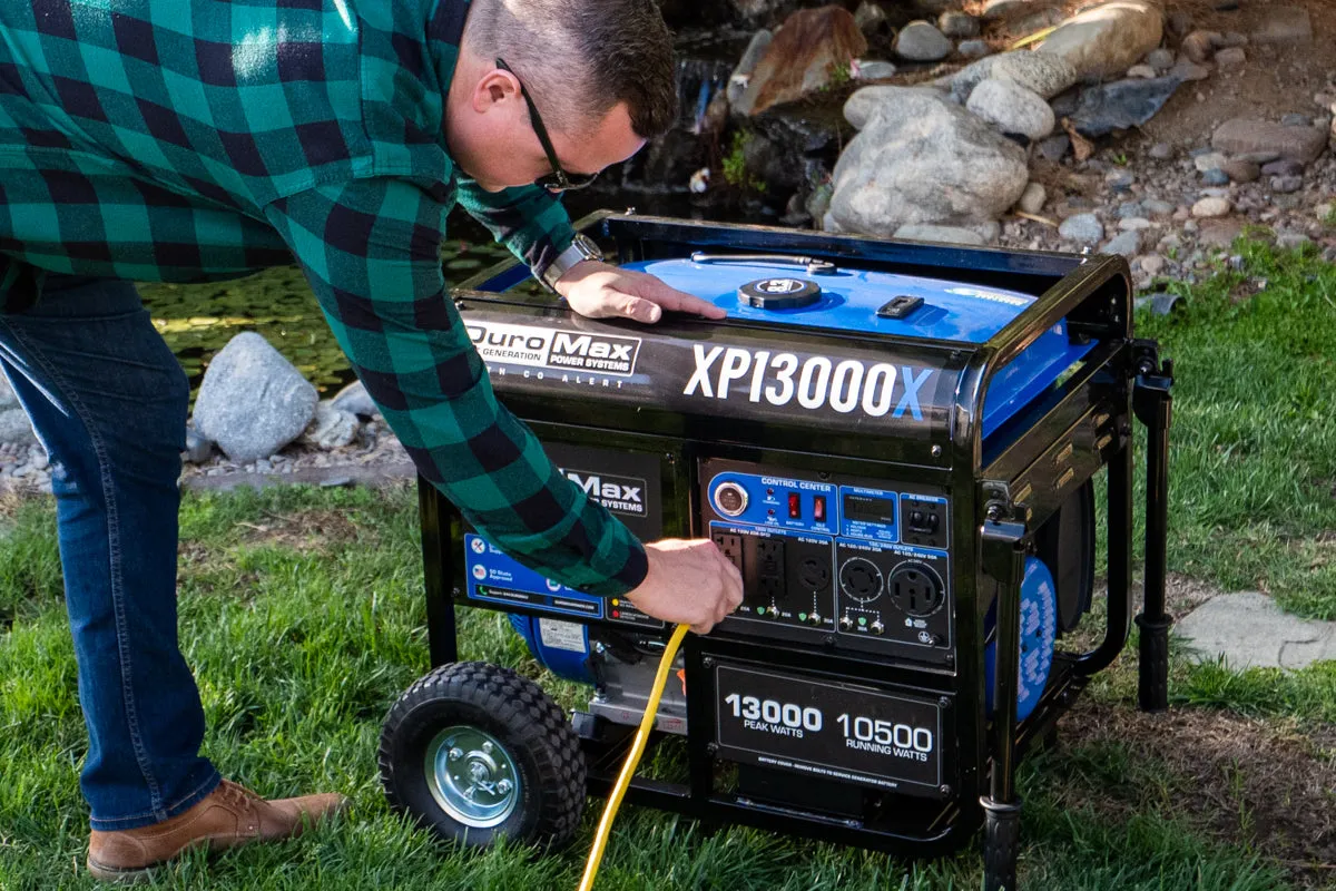 13,000 Watt Gasoline Portable Generator w/ CO Alert