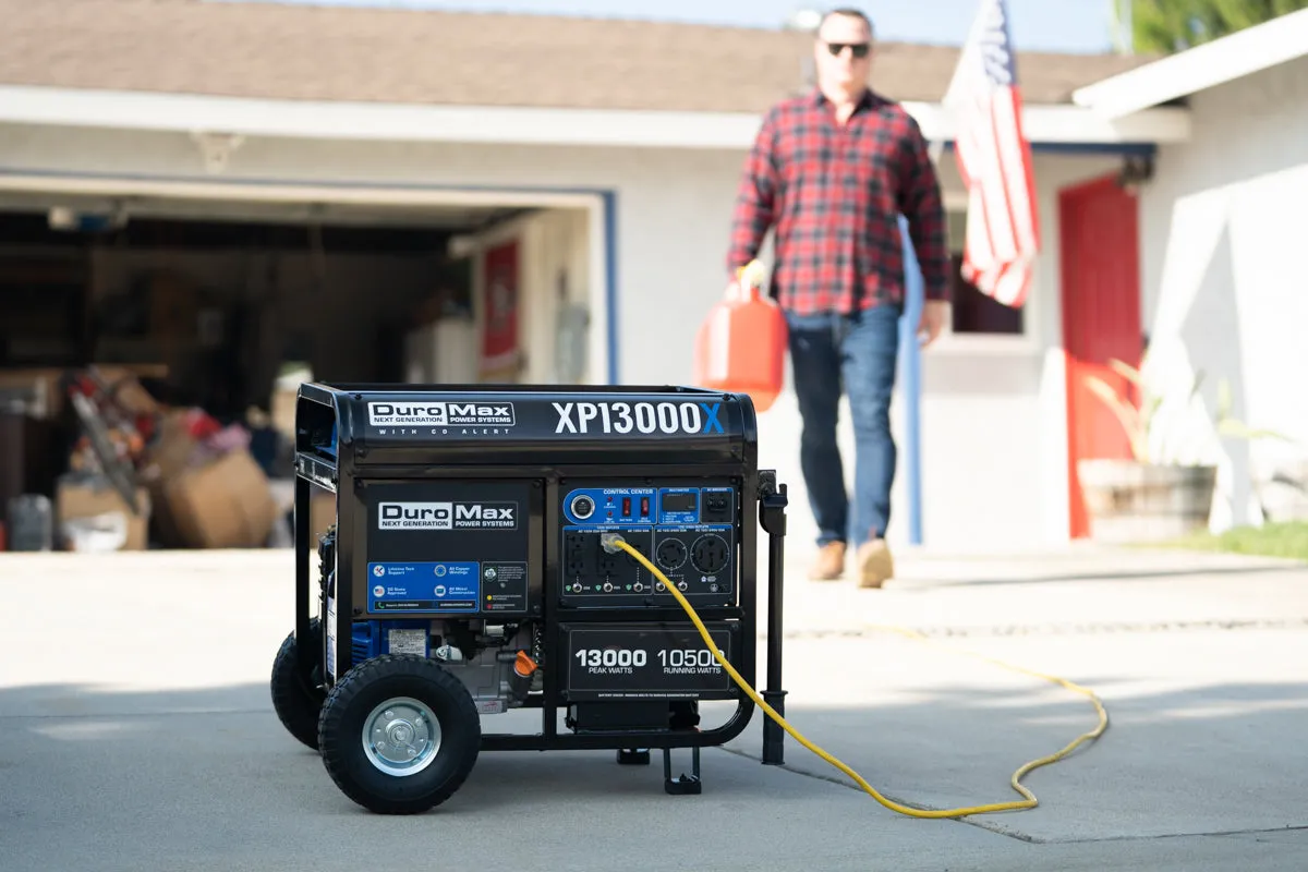 13,000 Watt Gasoline Portable Generator w/ CO Alert