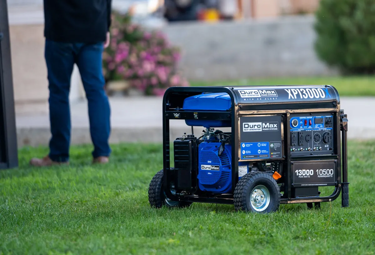 13,000 Watt Gasoline Portable Generator w/ CO Alert