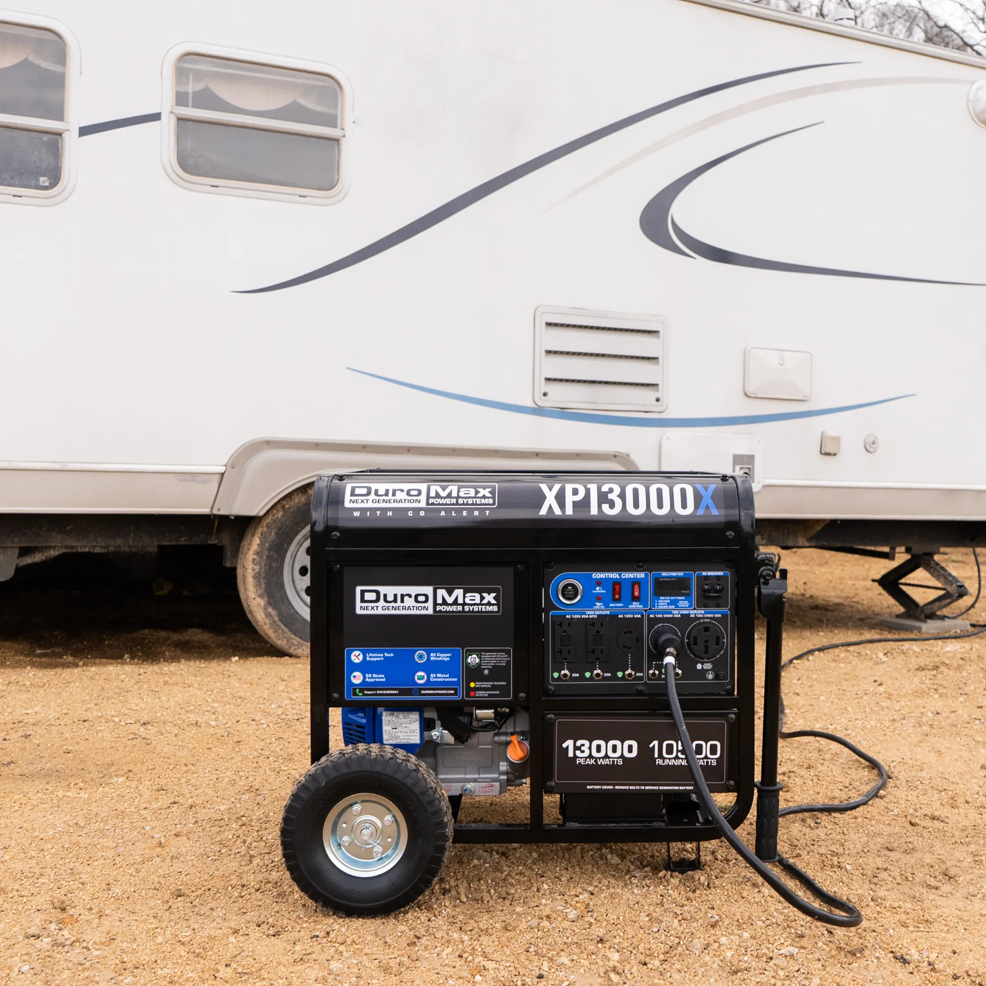 13,000 Watt Gasoline Portable Generator w/ CO Alert