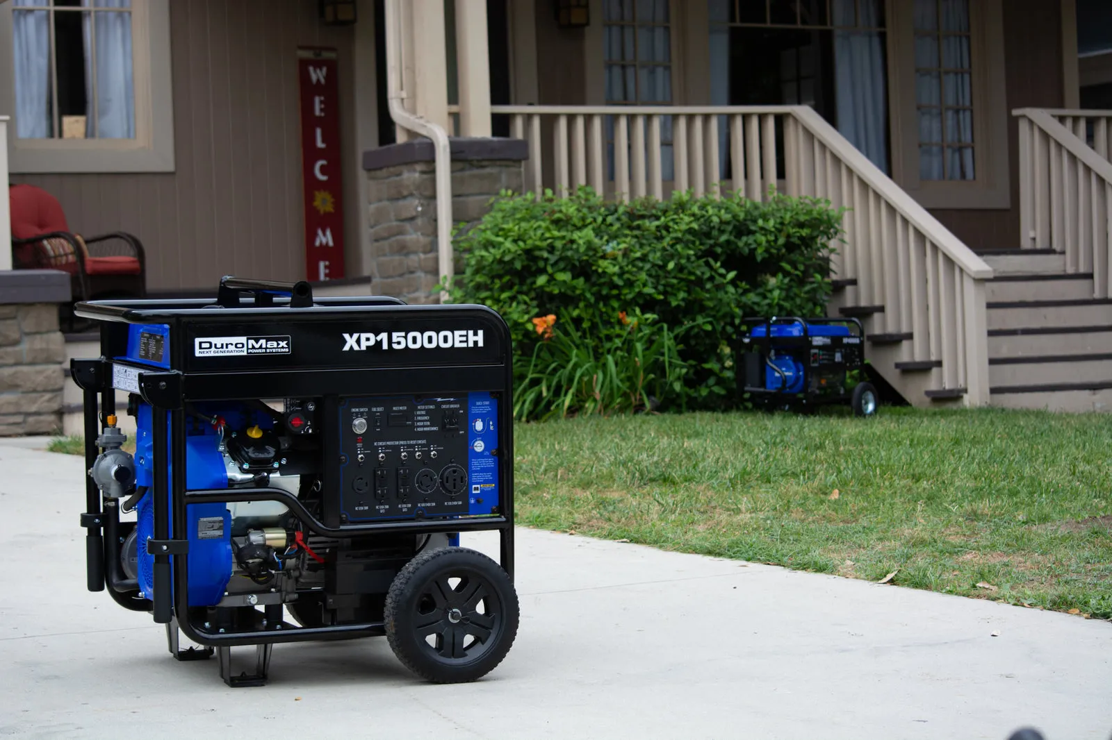 15,000 Watt Dual Fuel Portable Generator