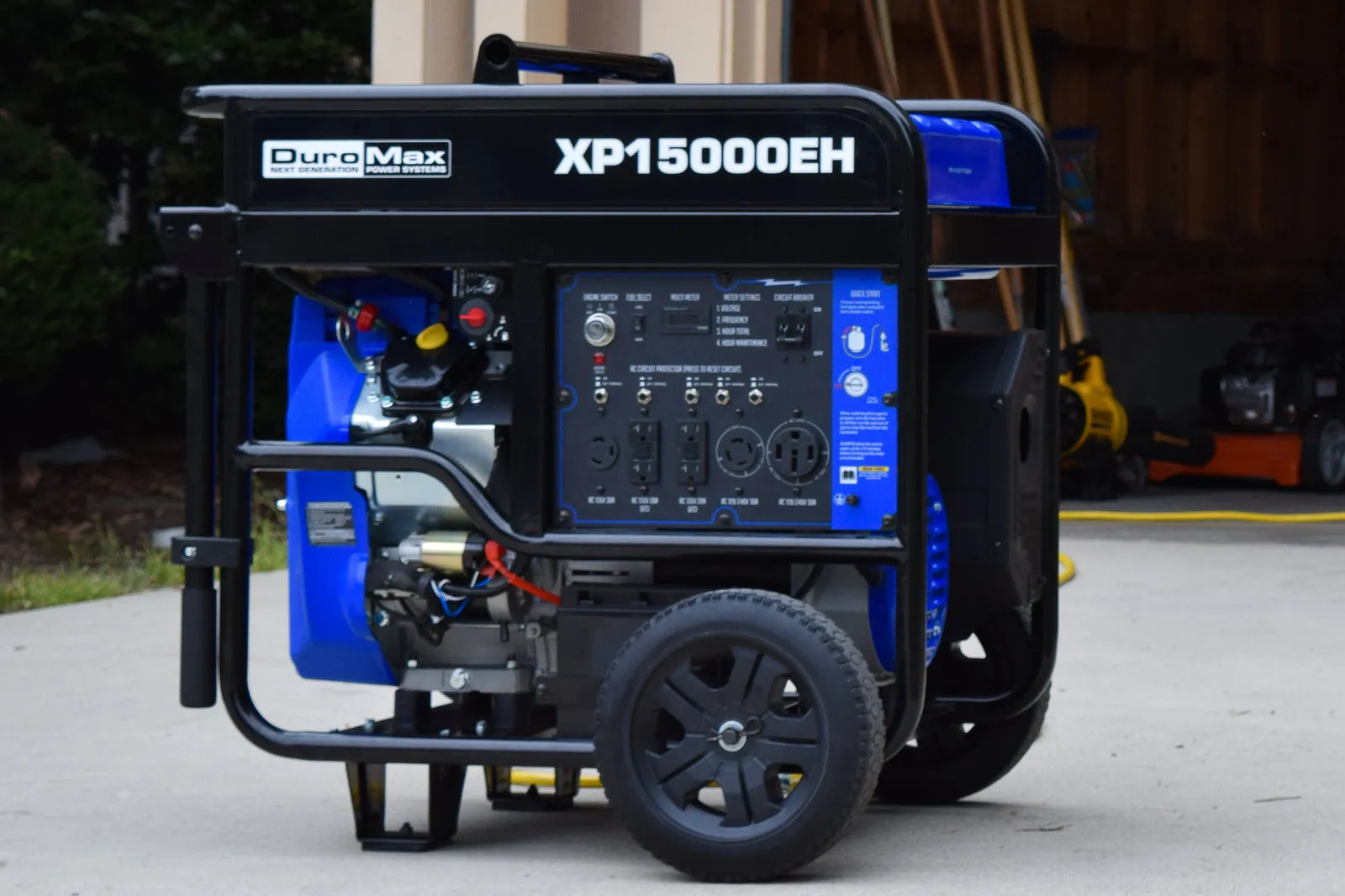 15,000 Watt Dual Fuel Portable Generator