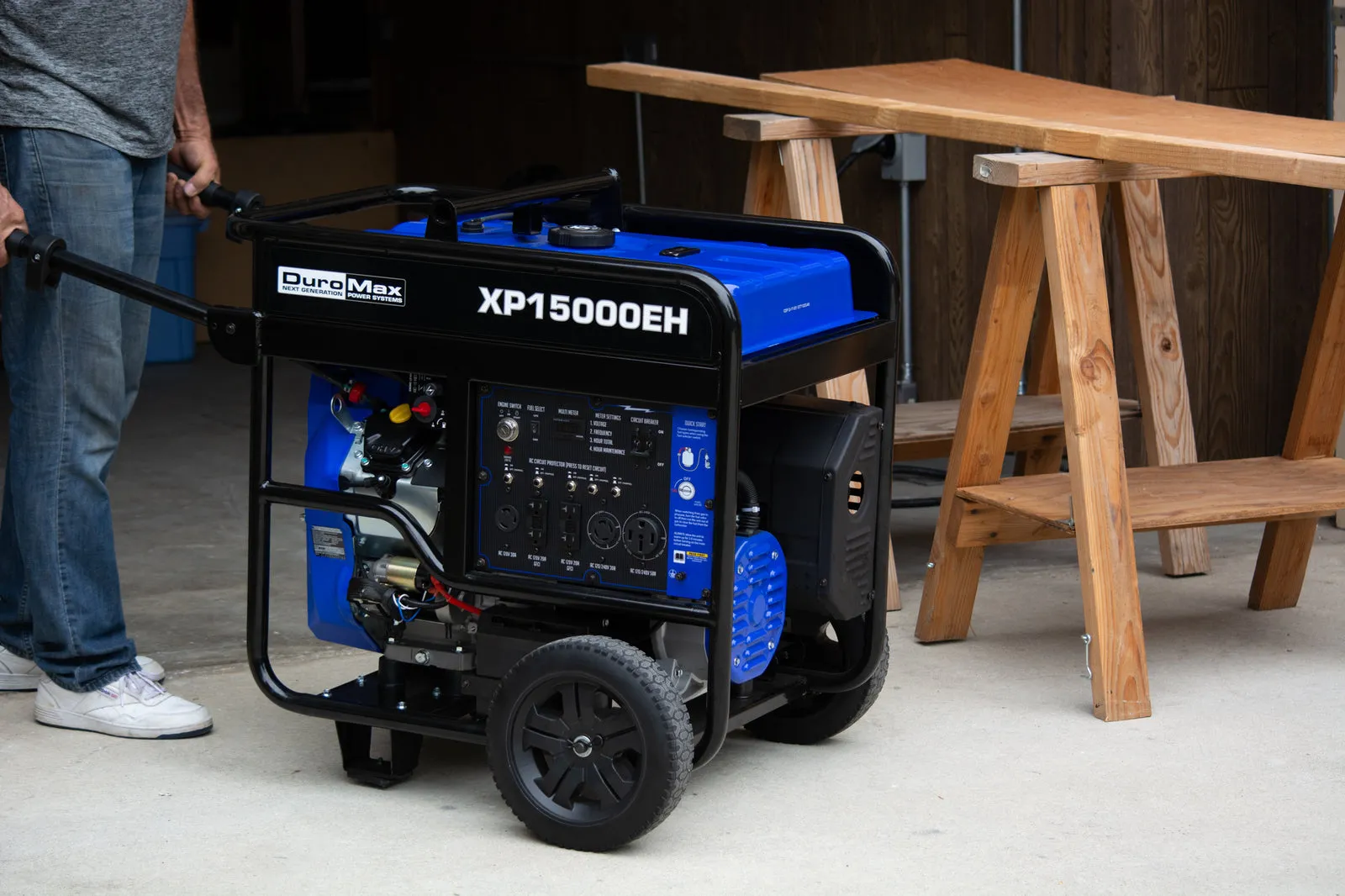 15,000 Watt Dual Fuel Portable Generator