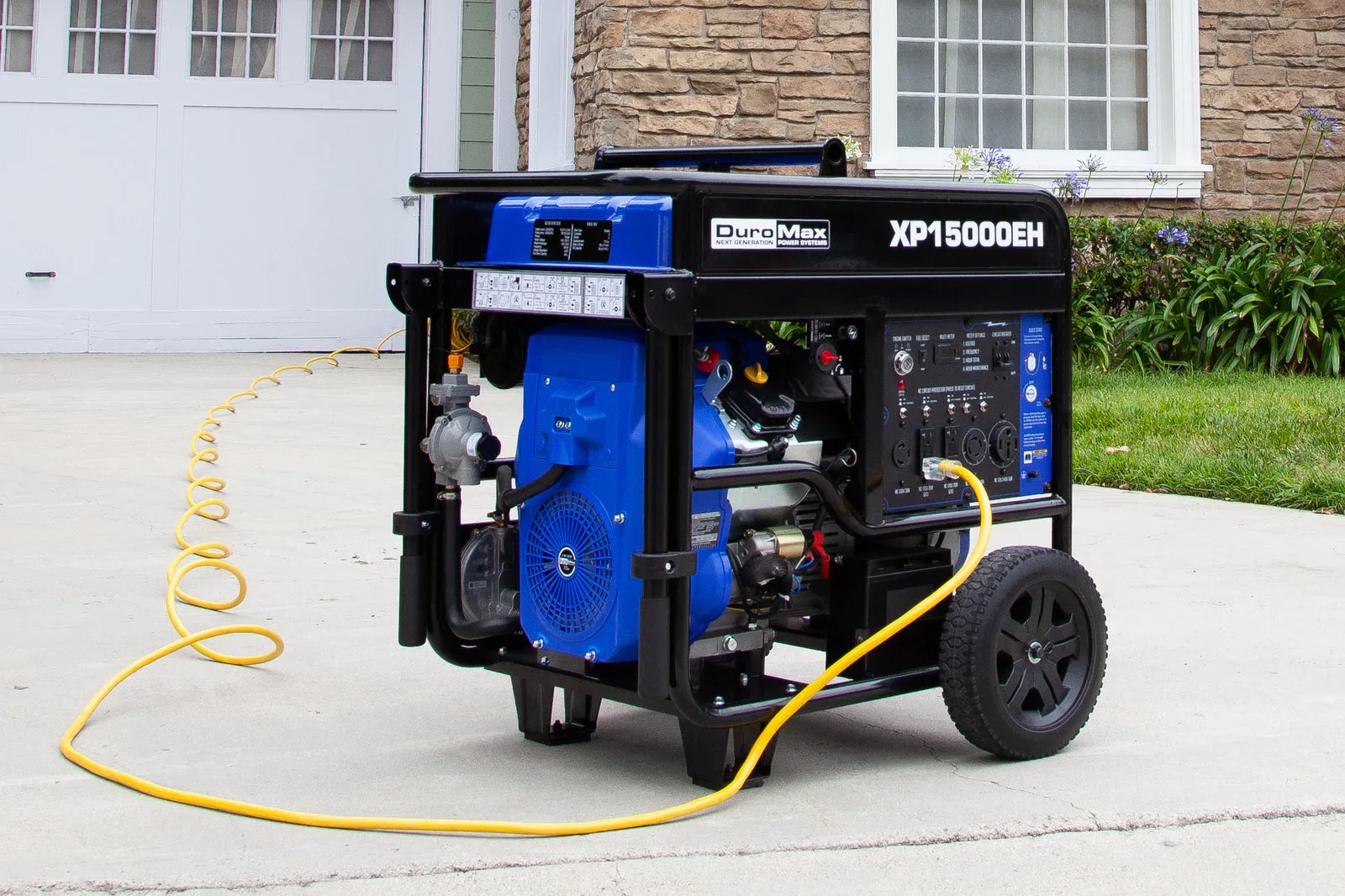 15,000 Watt Dual Fuel Portable Generator