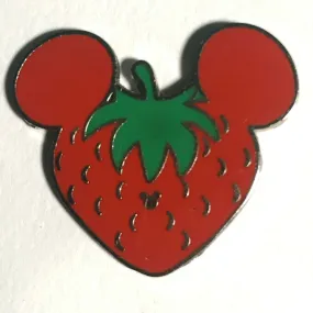 2008 Disney WDW Hidden Mickey Fruit Strawberry Pin Rare W4