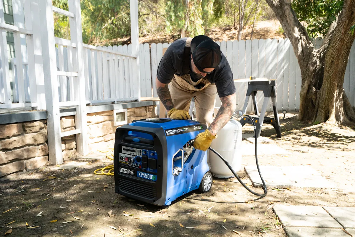 4,500 Watt Dual Fuel Portable Inverter Generator w/ CO Alert