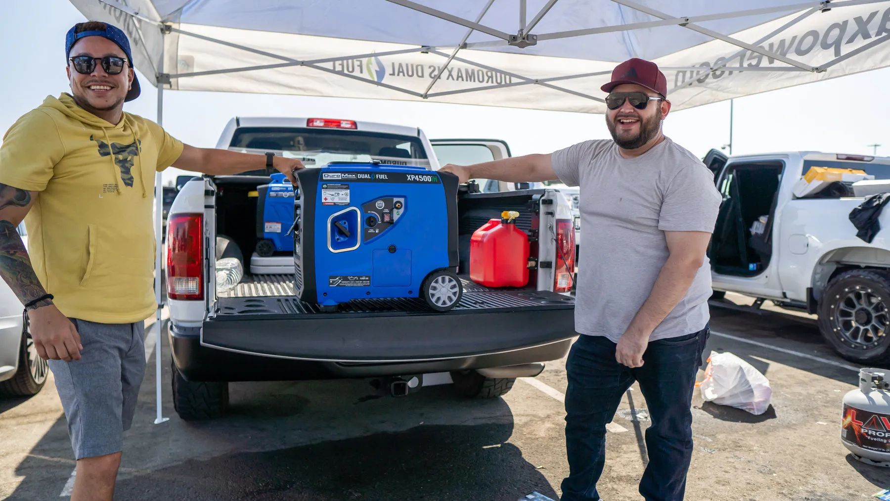 4,500 Watt Dual Fuel Portable Inverter Generator w/ CO Alert