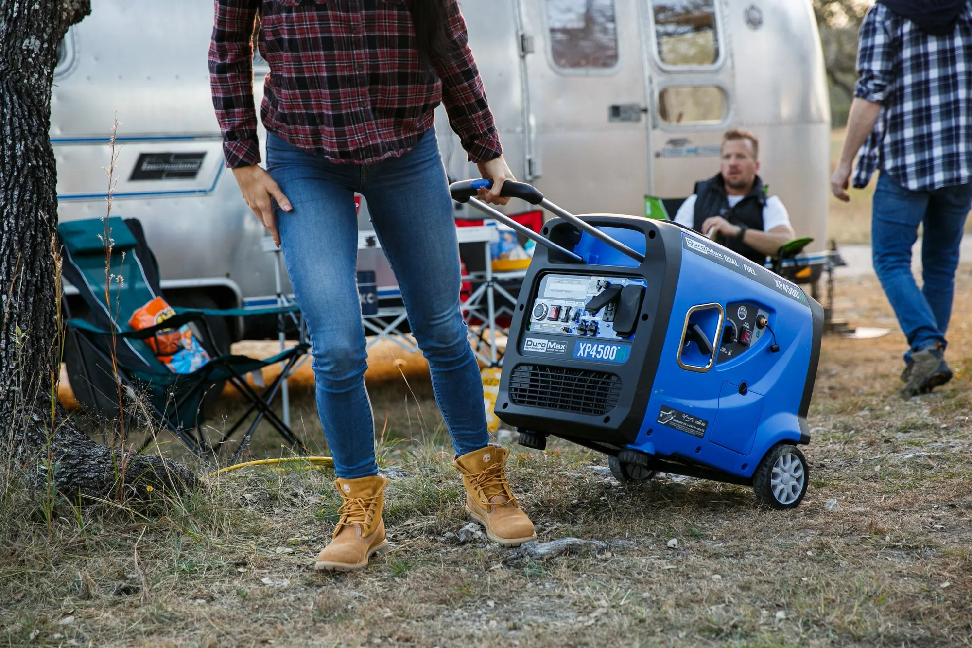 4,500 Watt Dual Fuel Portable Inverter Generator w/ CO Alert