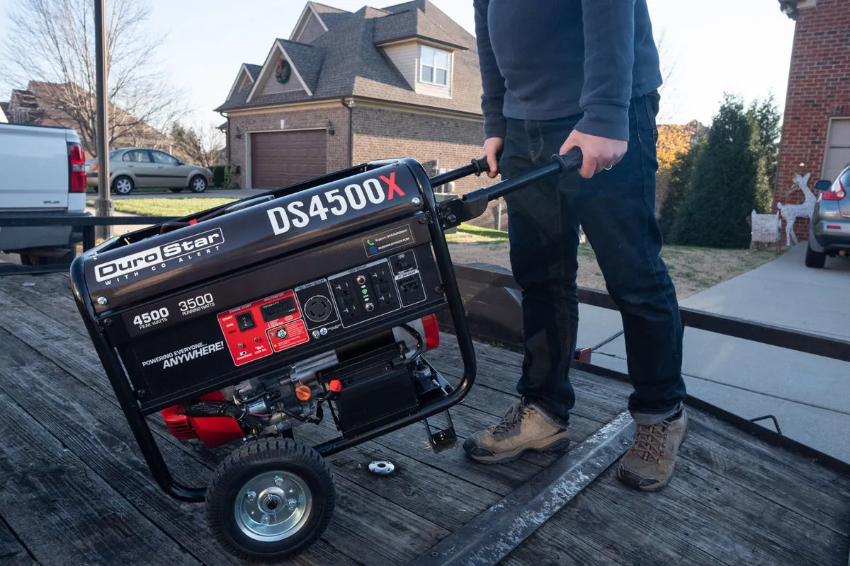 4,500 Watt Gasoline Portable Generator w/ CO Alert