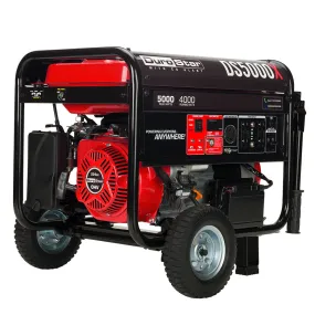 5,000 Watt Gasoline Portable Generator w/ CO Alert