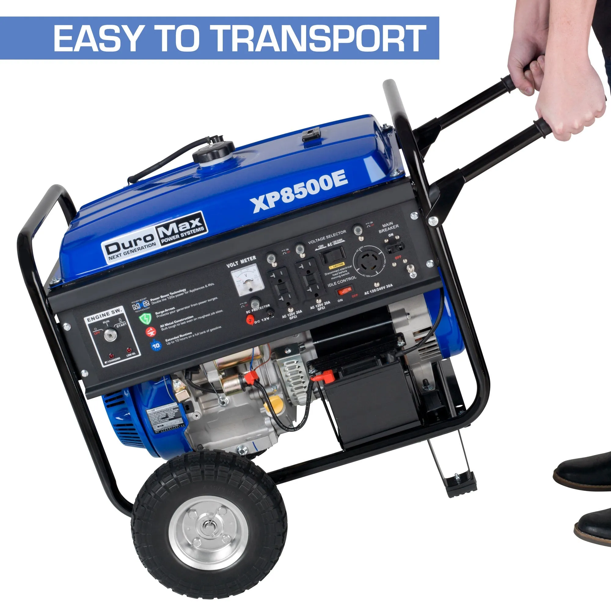 8,500 Watt Gasoline Portable Generator