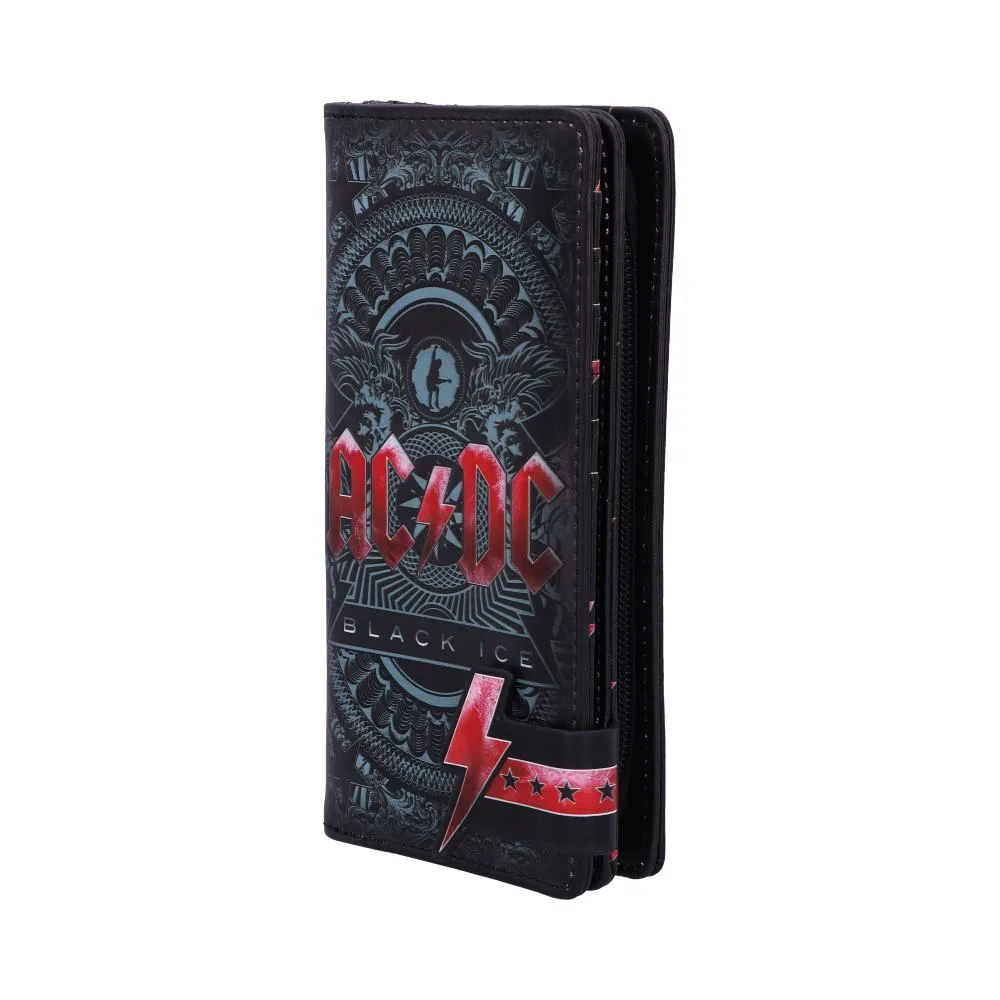 AC/DC Purse - Black Ice Embossed