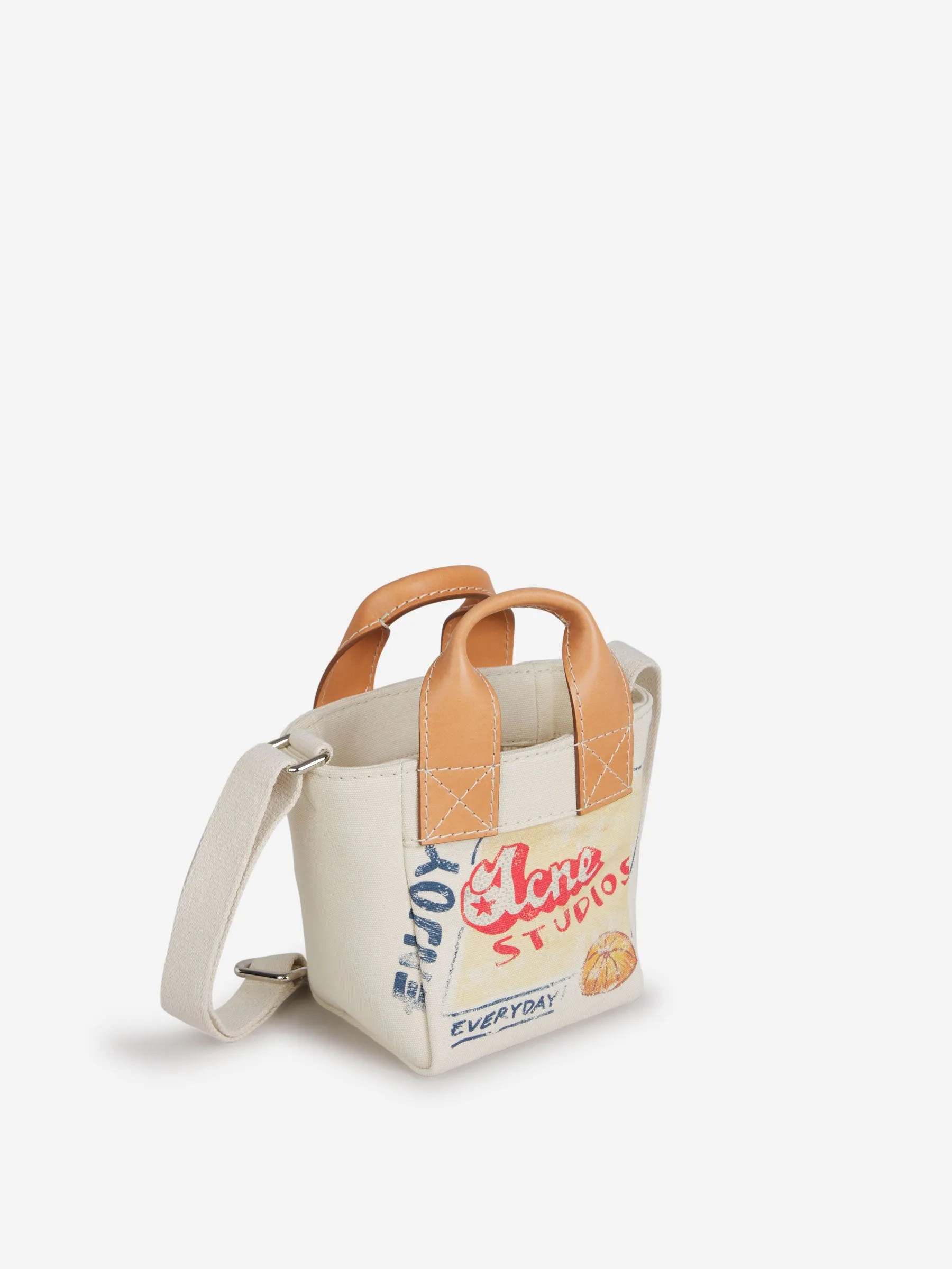 Acne Studios Logo Printed Tote Bag