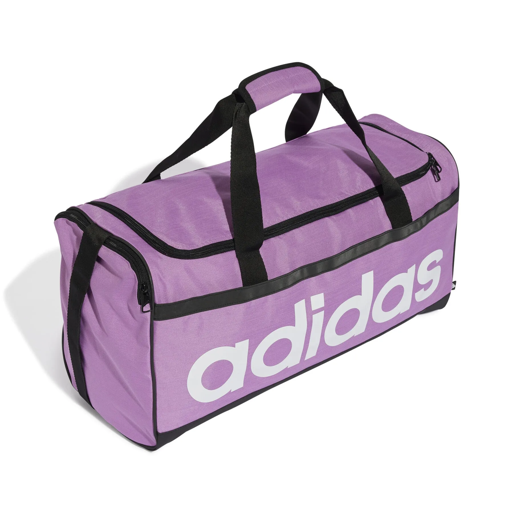 ADIDAS LINEAR PURPLE/WHITE DUFFLE