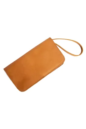 ALEM SNAP WALLET - COGNAC