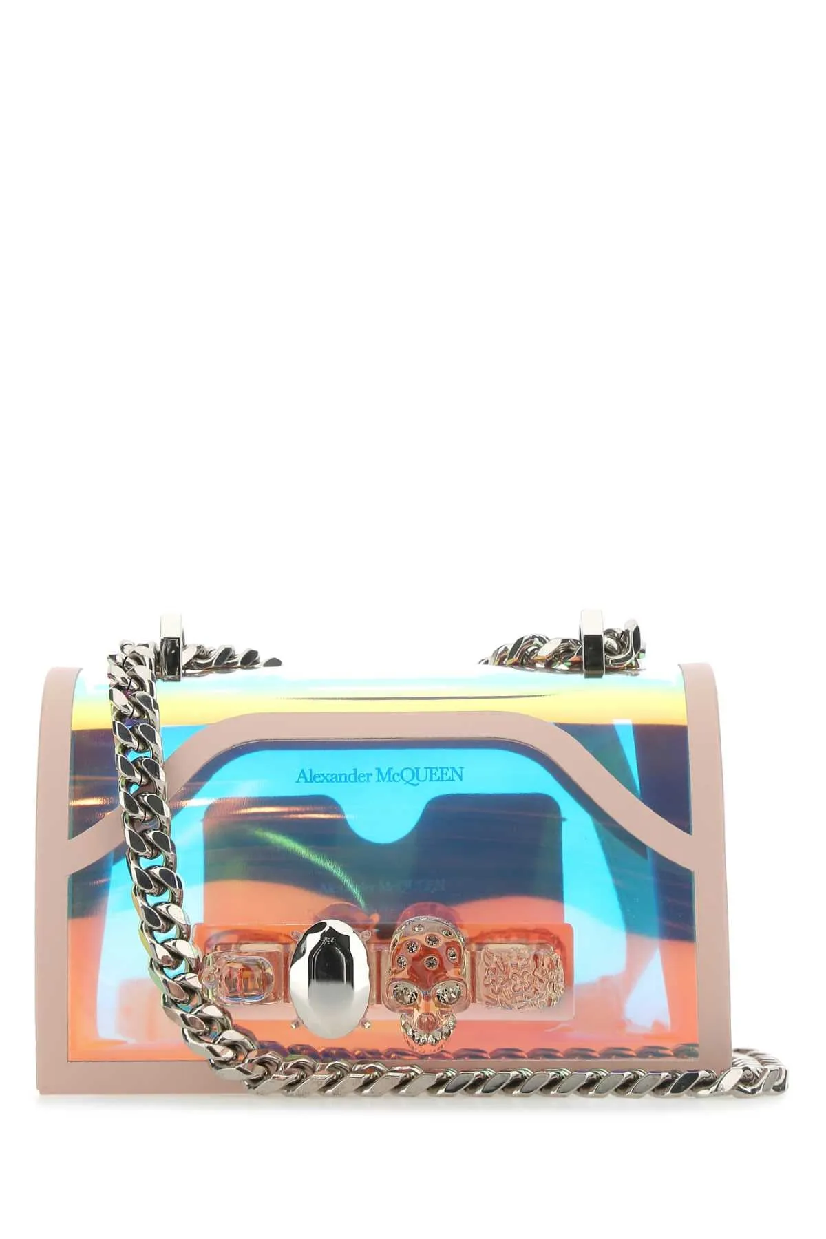 Alexander McQueen Holographic Chain Shoulder bag